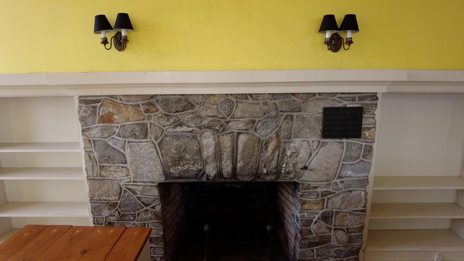 fireplace